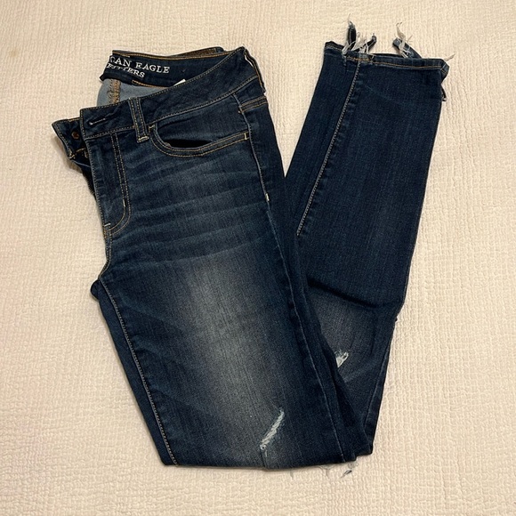 Dark wash jegging - Picture 1 of 4